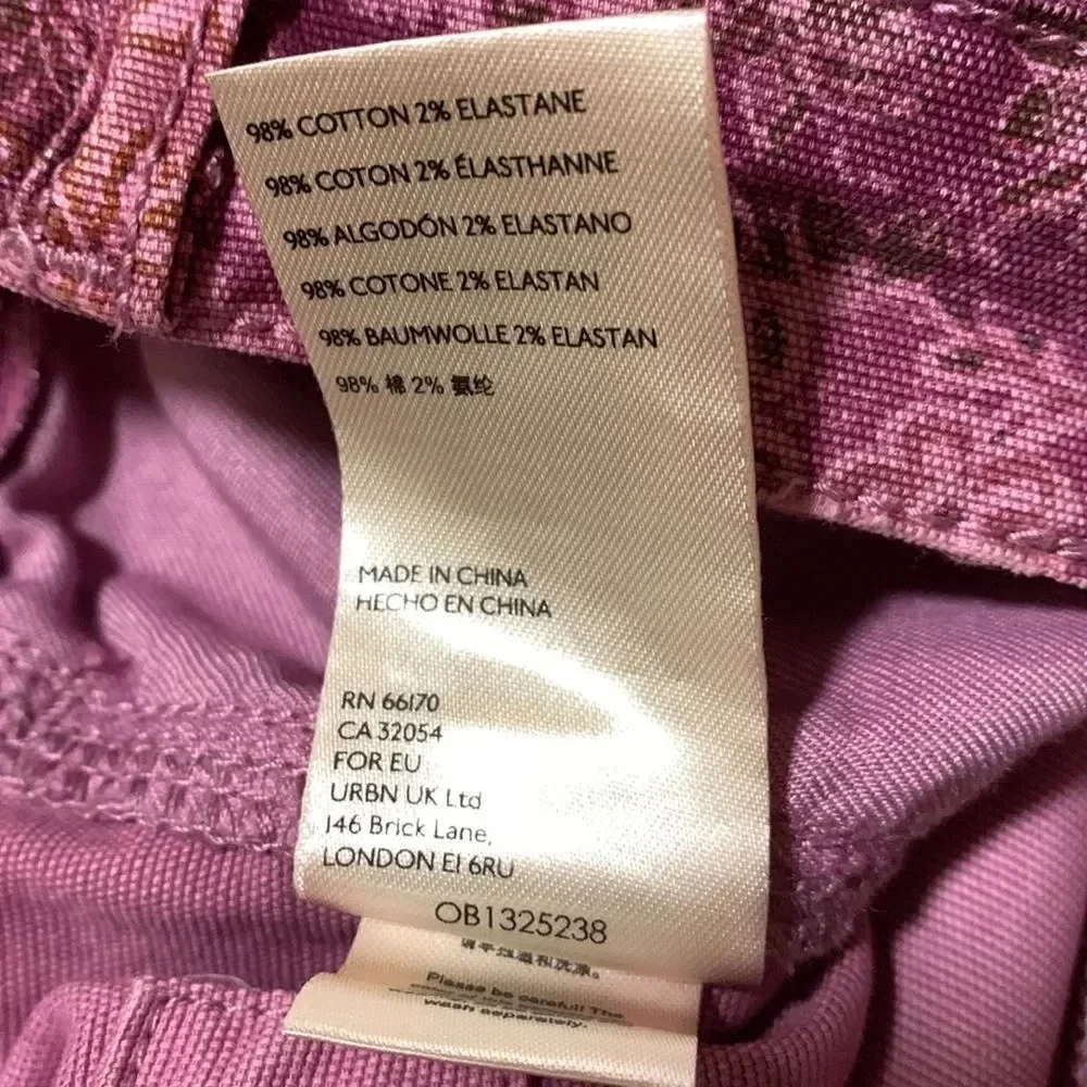 Pilcro Purple Patchwork Pants - Picture 12 of 12